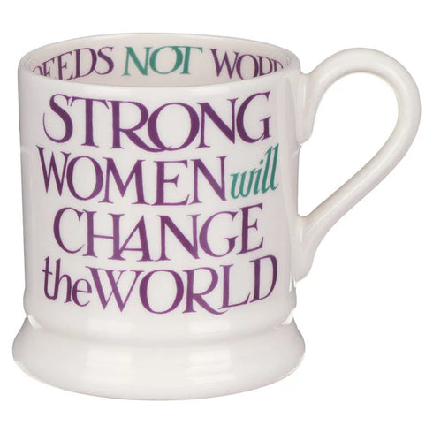 Purple Toast Change Our World 1/2 Pint Mug